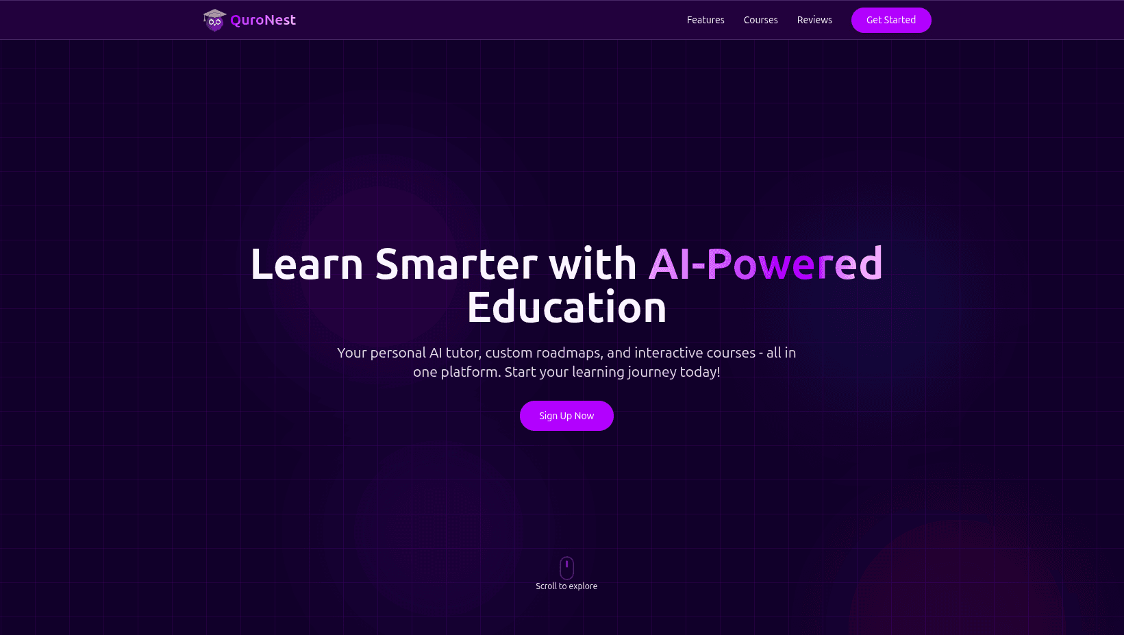 Quronest - AI-Powered Study Companion project cover